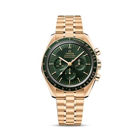 gold and green omega speedmaster|Omega Speedmaster automatic tachymeter price.